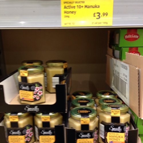 Aldi 10+ Manuka honey 250g only £3.99 ! HotUKDeals