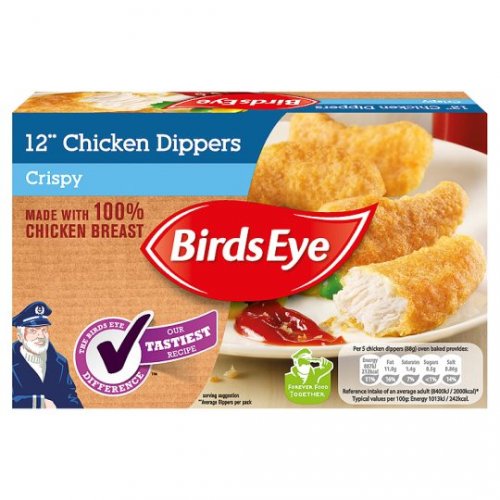 Birds Eye 12 Crispy Chicken Dippers 220g 75p Iceland HotUKDeals