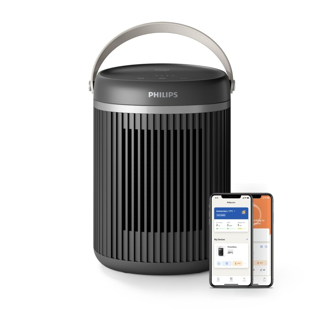 Philips Electric Heater 3000 Series, 2000W, 45° Oscillation, App Support
