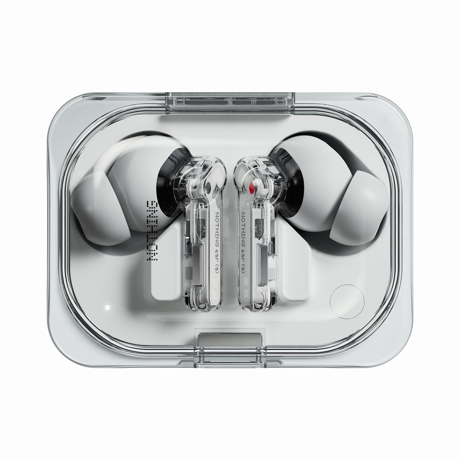 Nothing Ear (a) wireless earbuds with Active Noise Cancelling, Bass Enhance Algorithm - White