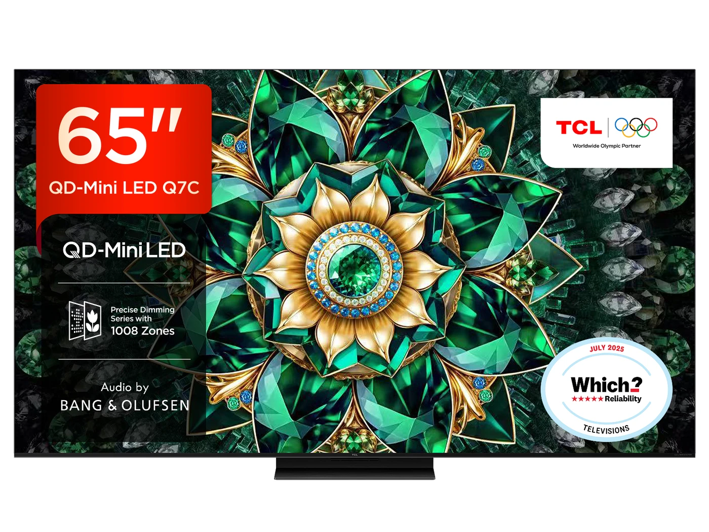 TCL 65"Q7C QD-Mini LED 4K HDR Smart Google TV-65Q7C