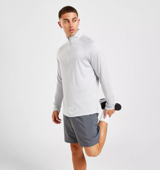 Under Armour Tech 1/4 Zip Top - Grey (Sizes S - XXL) - Sold and dispatched by Under Armour