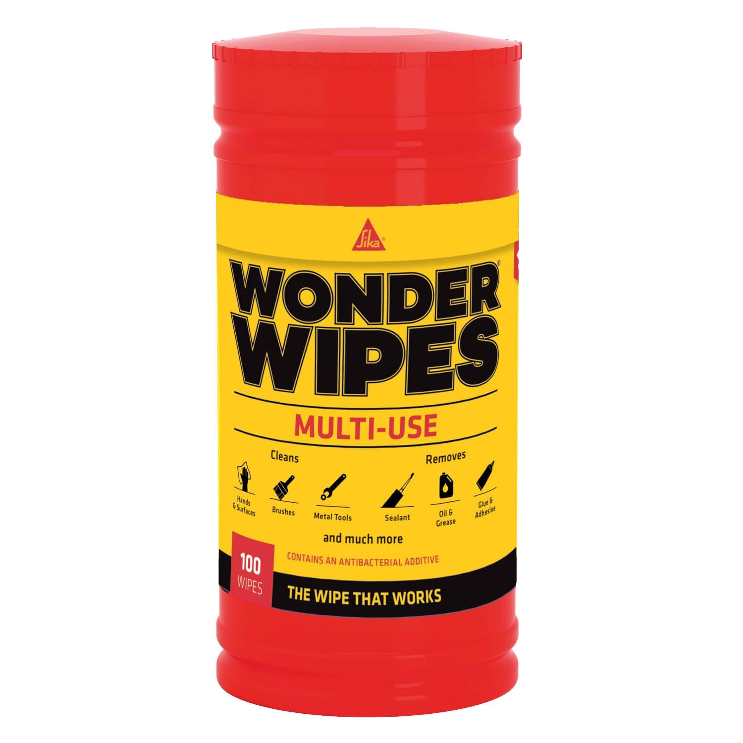 Sika Wonder Wipes Multi-Use Cleaning Wipes For The Building Trade, 100 Pack - £3.86 W/ S&S