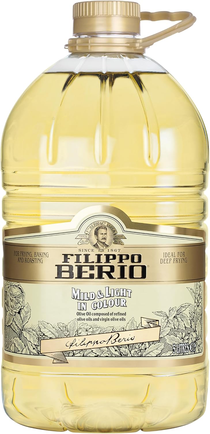 Filippo Berio Olive Oil, Mild and Light, Large Bottle (5 Litres) - £20.80 Subscribe & Save
