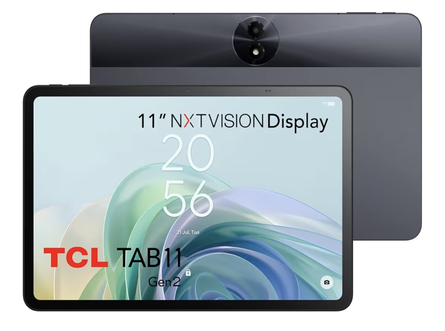 TCL TAB 11 Gen 2 Tablet, 11-inch NXTVISION Display, 256GB Storage (Expandable up to 1TB), 6GB RAM (+6GB RAM Expansion), 8000mAh Battery