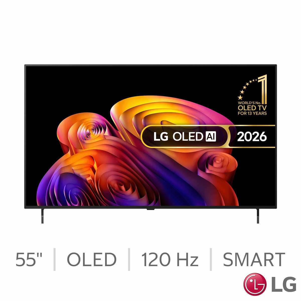 LG OLED55B6ELC 55 Inch OLED 4K Ultra HD Smart TV - Discount at checkout