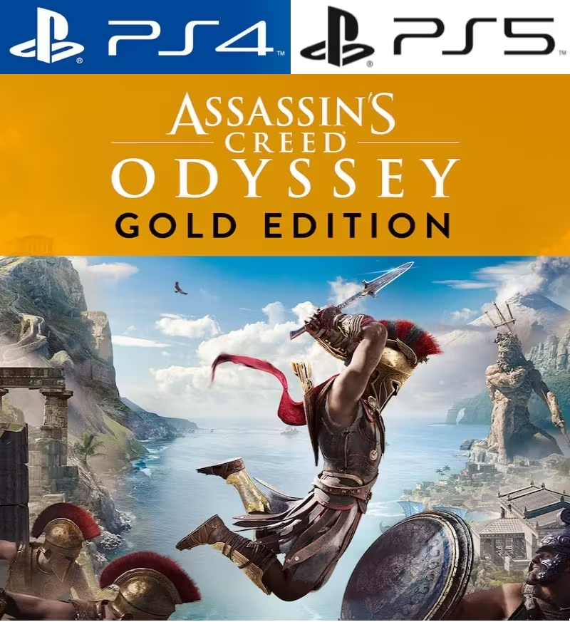 [PS5/PS4] Assassin's Creed Odyssey Gold Edition (Incl. Season Pass with AC III Remastered & AC Liberation Remastered)