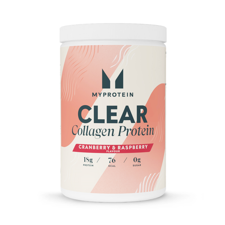MyVitamins Clear Collagen Protein Cranberry & Raspberry Flavour 650g - Instore Watford