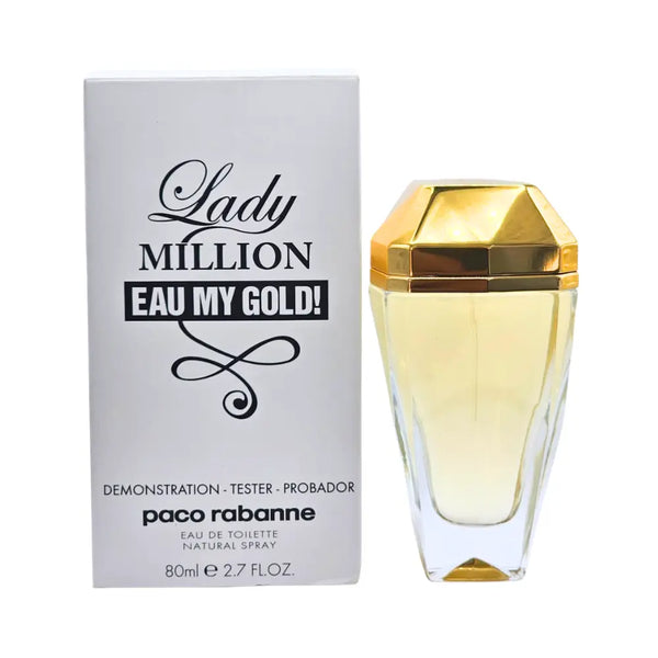 Paco Rabanne Lady Million Eau My Gold Eau de Toilette Spray 80ml Tester