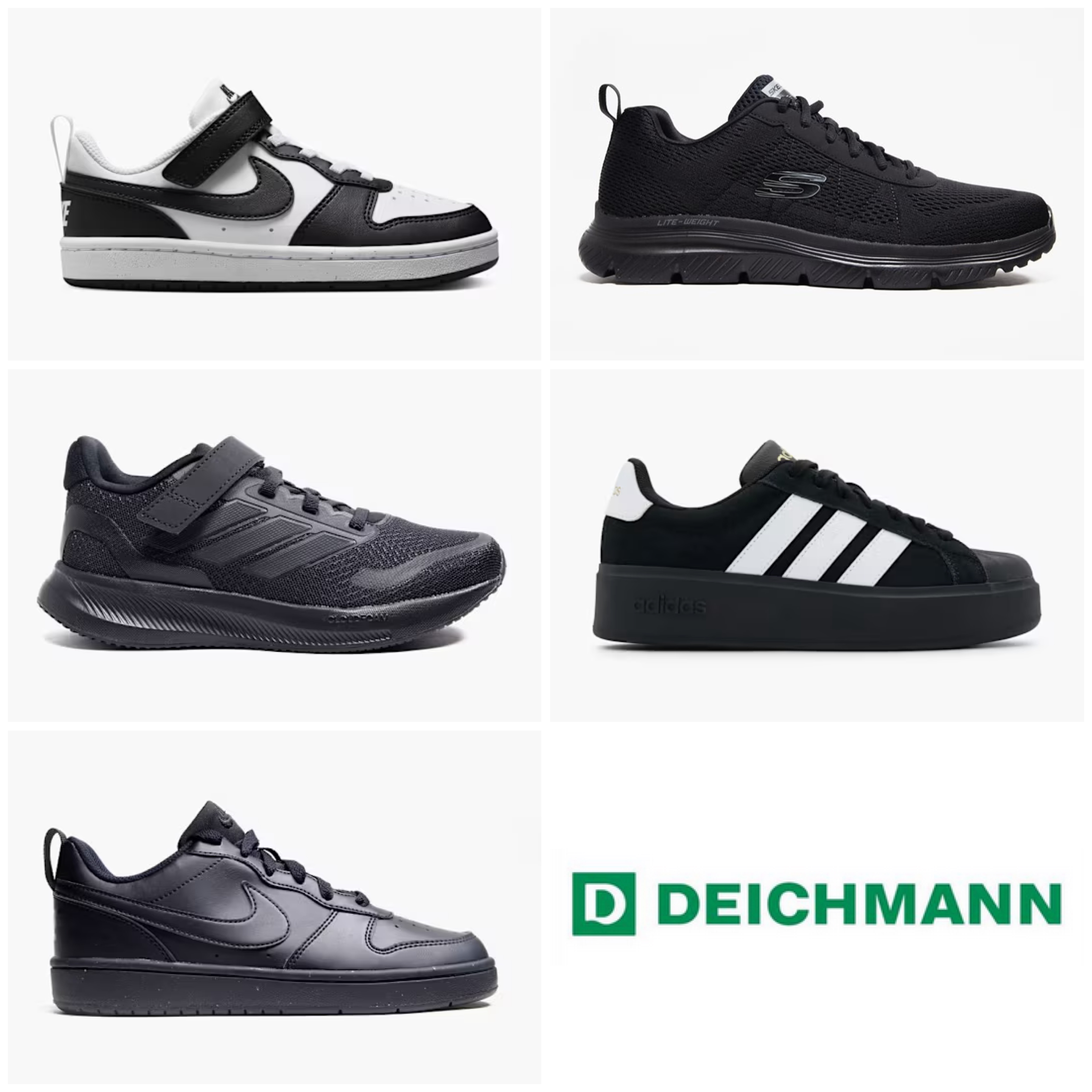 Buy One Get One Half Price On Trainers & School Shoes (Men's, Women's, Kids includes Nike, Adidas, Sketchers) + Free Delivery This Weekend