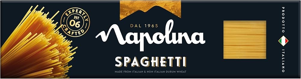 Napolina Spaghetti 500g (70p / 63p S&S)
