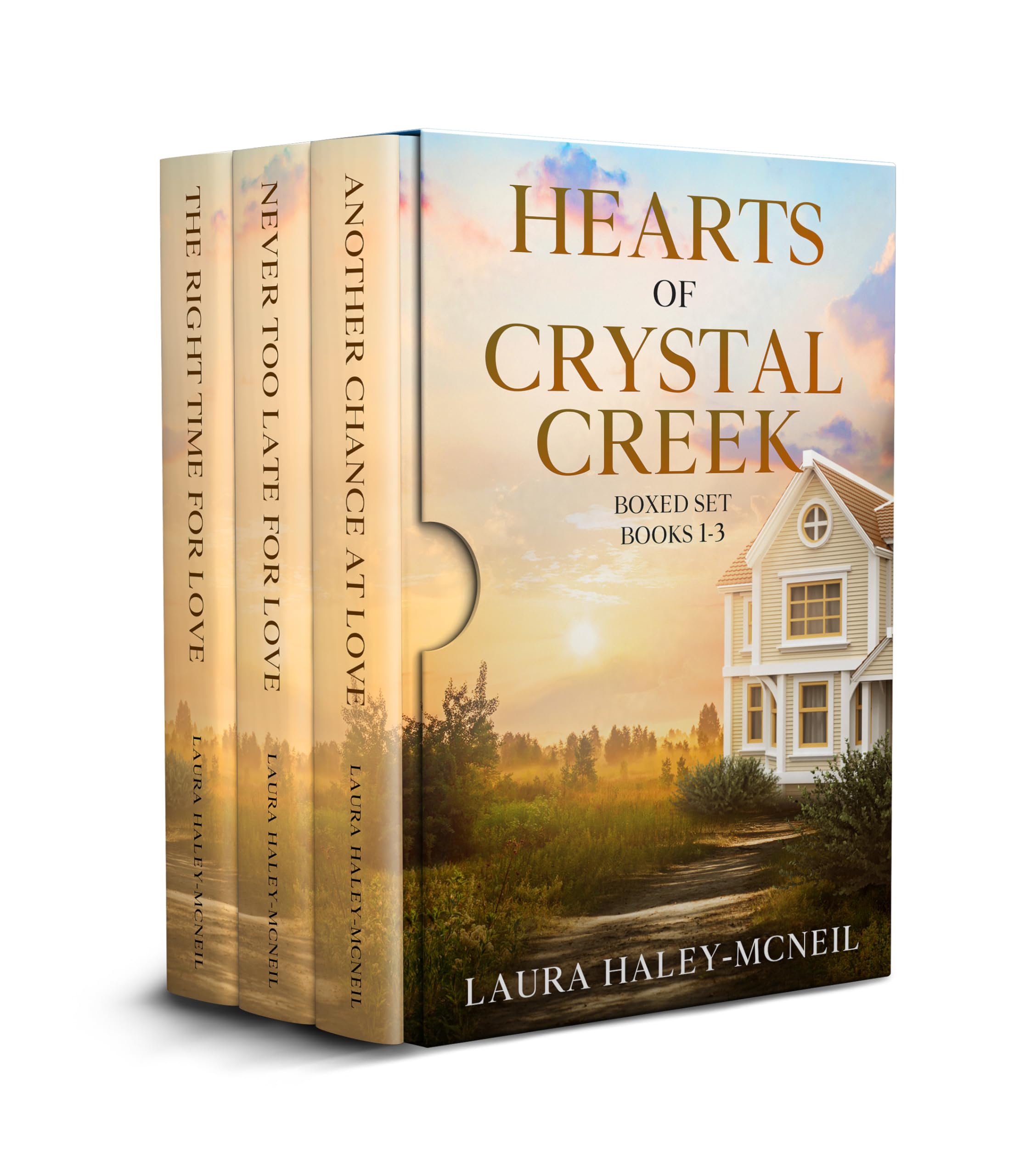 Hearts of Crystal Creek Boxed Set Books 1-3: Small Town Sweet Romance - Kindle Edition