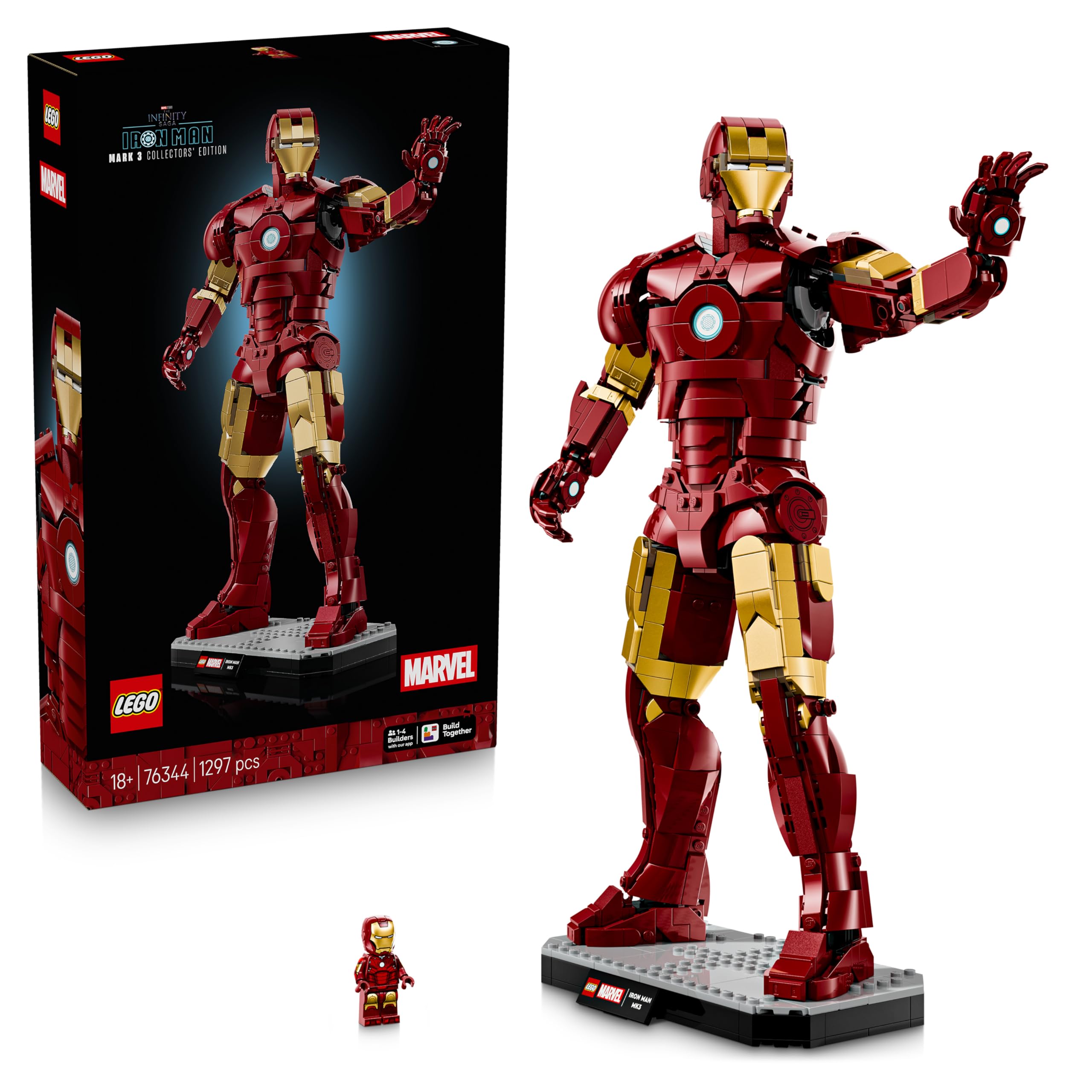 LEGO Marvel Iron Man Mark 3 Collectors' Edition 76344