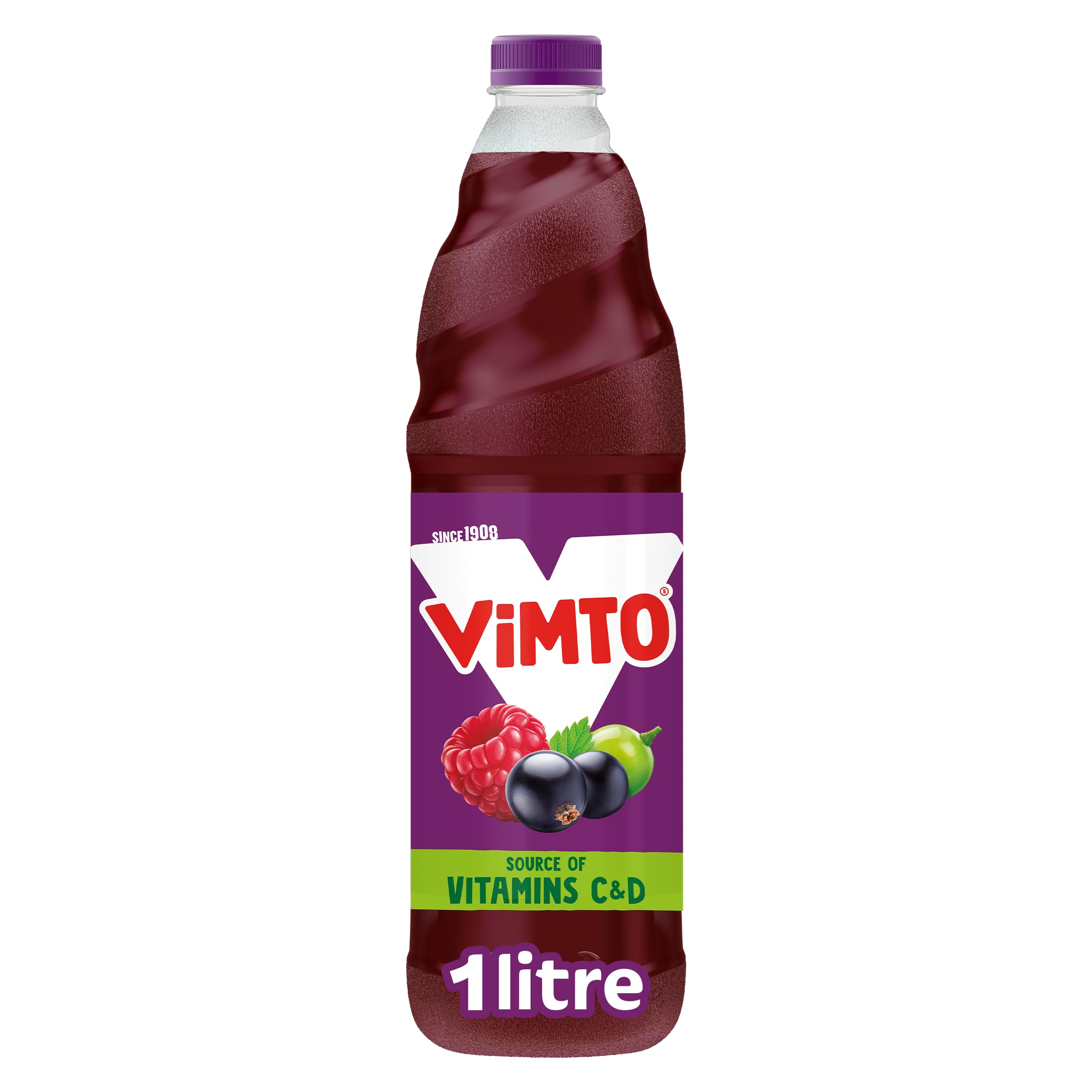 2x Vimto Squash 1L / Vimto Squash No Added Sugar 1L - 4 for £3.75 - (£1.90 S&S)