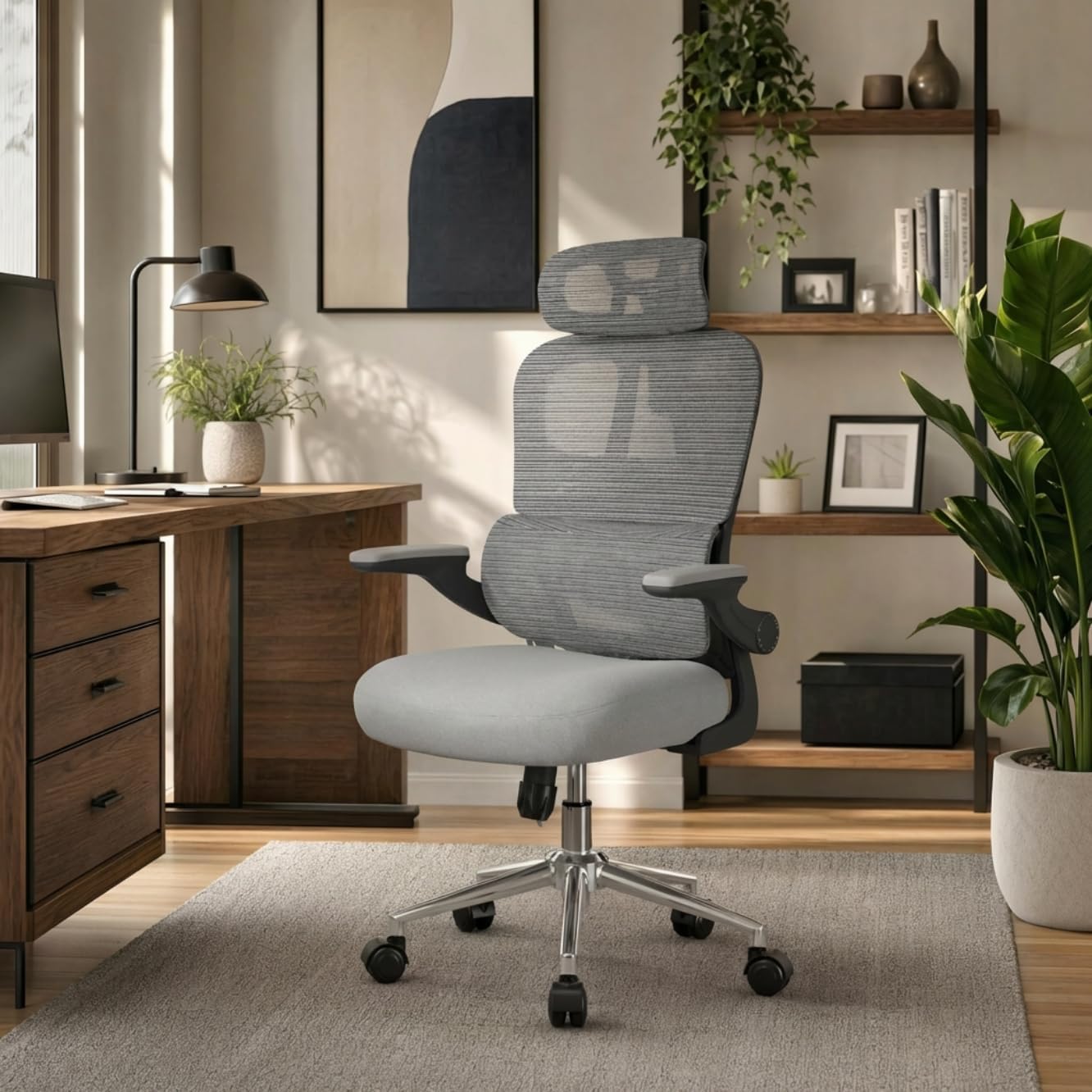 Flexispot OC19 Adjustable Ergonomic Office Chair W/Voucher - Sold & Dispatched by FLEXISPOTUK