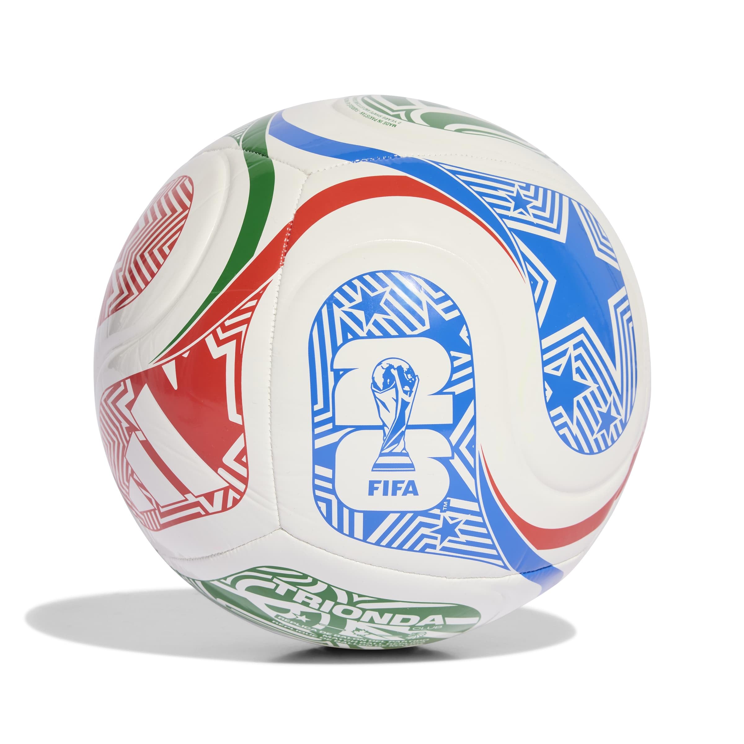 adidas Unisex FIFA World Cup 26 Trionda Club Ball Size 4