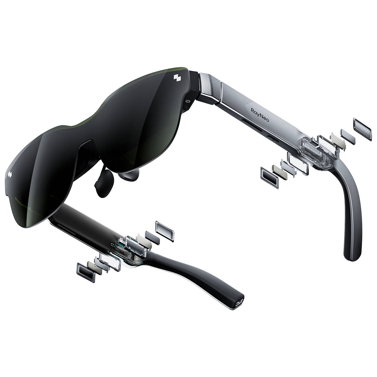 RayNeo Air 3s AR/XR Glasses, 201" 120Hz FHD HueView Display, Portable Wearable Theatre - w/Coupon