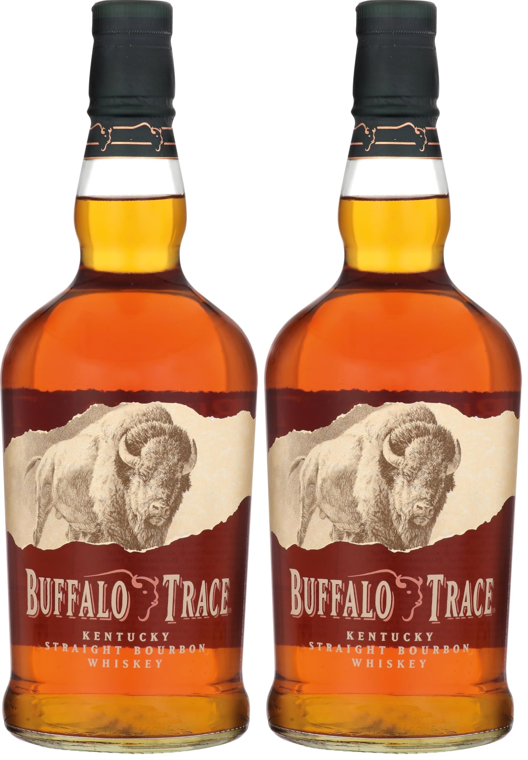 Buffalo Trace Kentucky Straight Bourbon Whiskey, 70cl, ABV 40% x 2 (£32.30 Max S&S)
