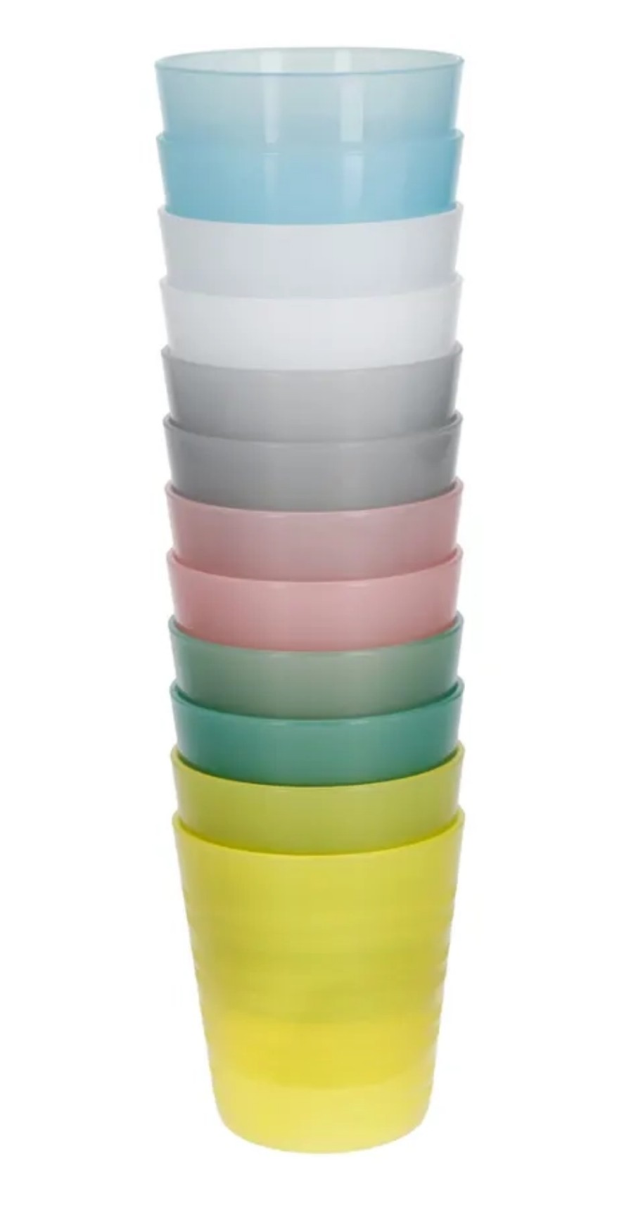 SILVERCREST Plastic Cup Set - 12 Pieces