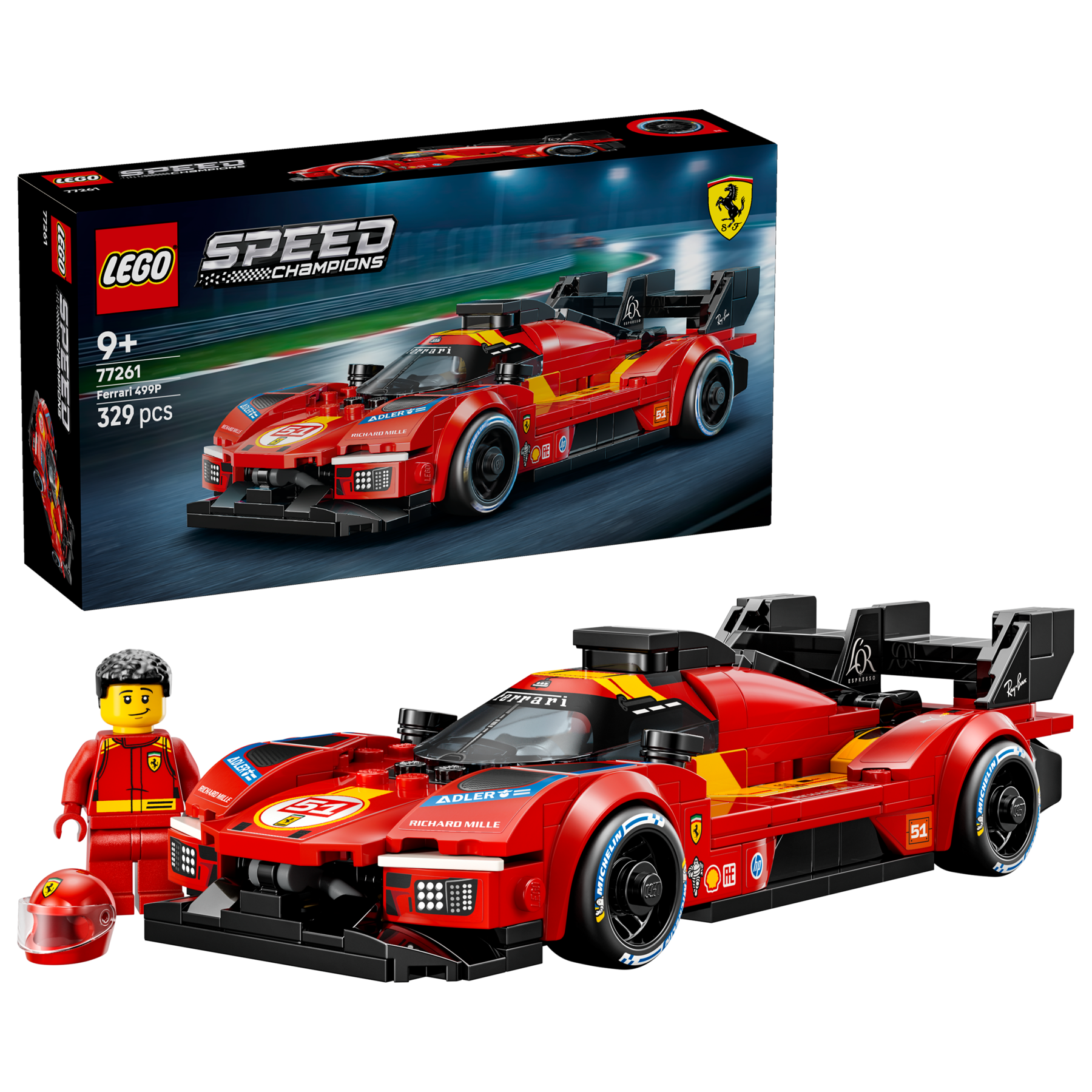 Lego Speed Champions Ferrari 499P 77261 / The Fast and The Furious Toyota Supra MK4 77260 - In Store Hayes
