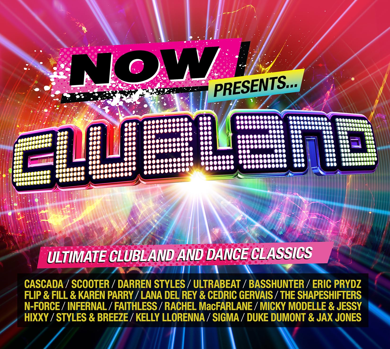 Now Presents Clubland CD - 4 Discs - With Voucher