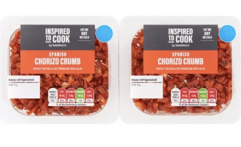 Sainsbury's Itc Chorizo Crumb 120g - Nectar Price