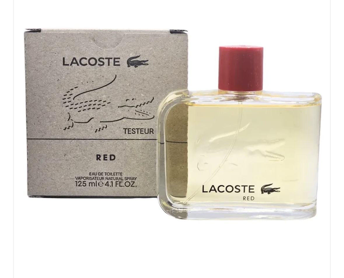 Lacoste Red Eau de Toilette Spray 125ml Tester