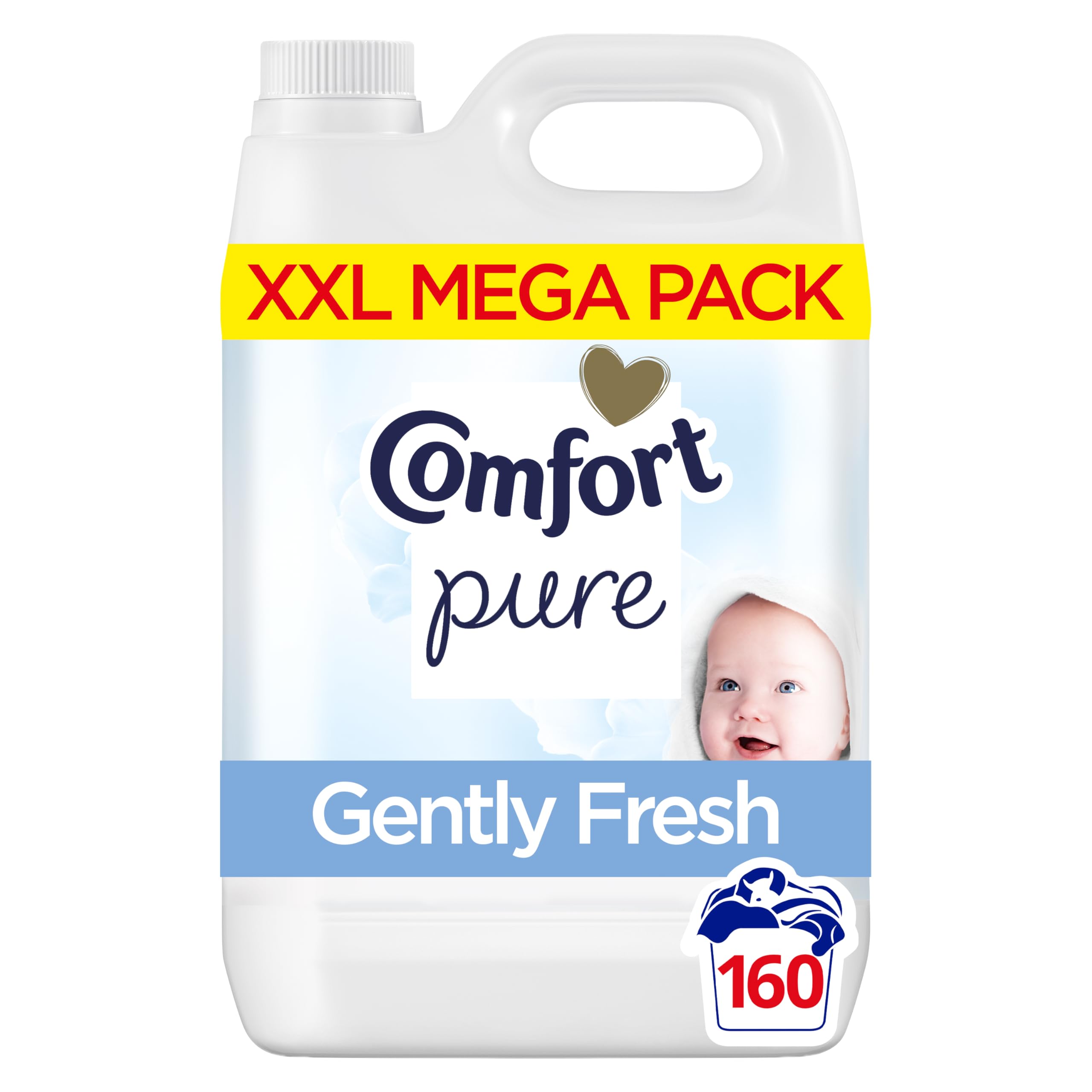 Comfort Pure Sensitive Fabric Conditioner 160 washes £6.03-£4.45 max S&S with voucher