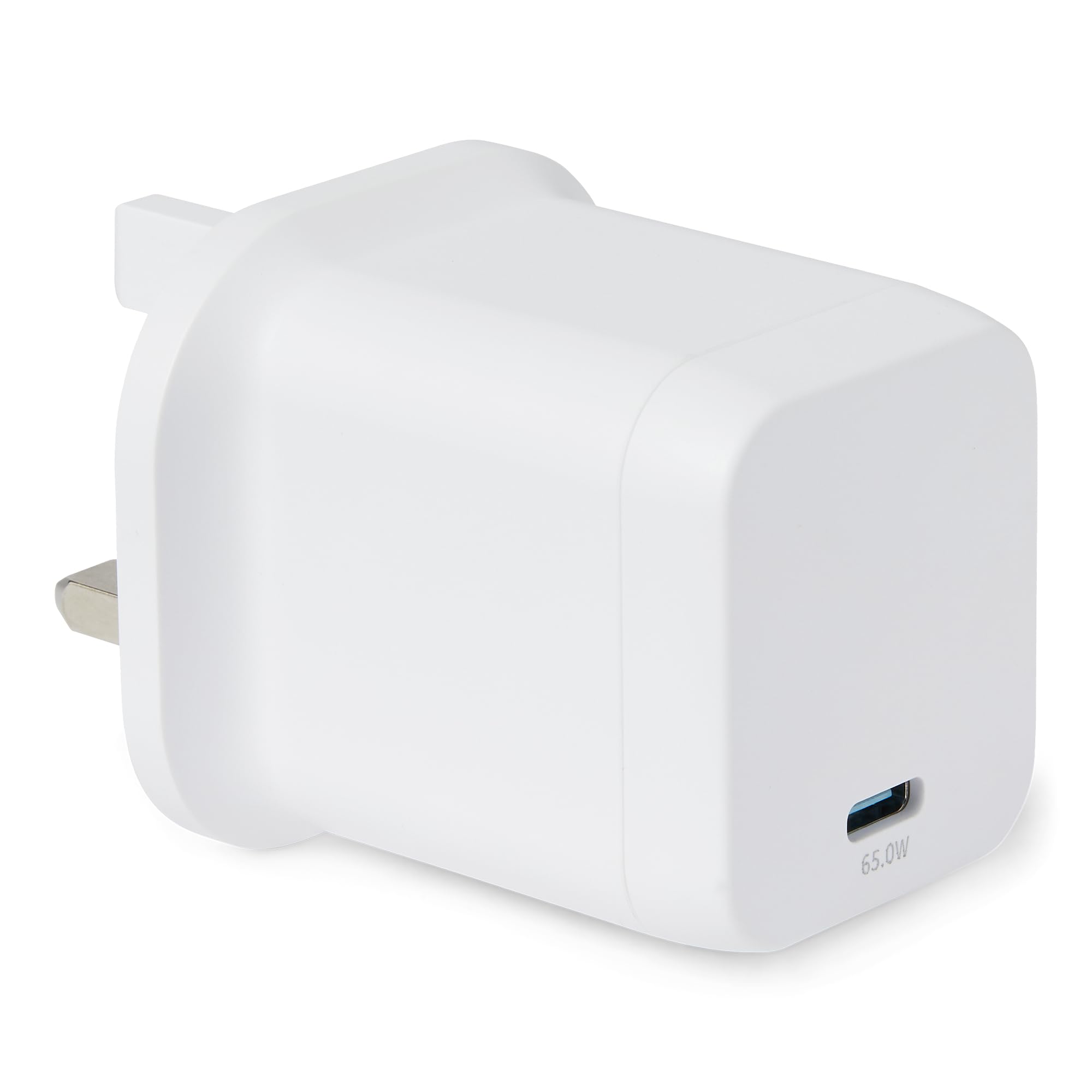 Amazon Basics 65W USB-C GaN Charger - PD 3.1, PPS, SFC3 | White