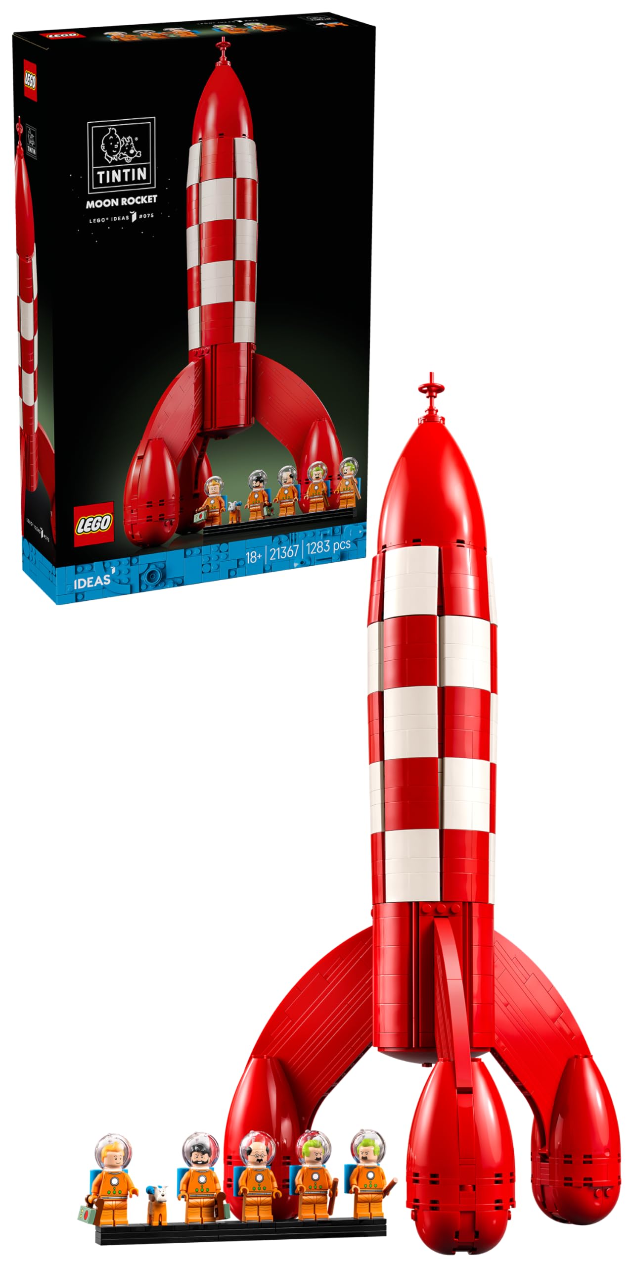 LEGO Ideas The Moon Rocket by Tintin 21367