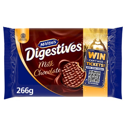 McVities's Milk / Dark Chocolate Digestives Twin Pack 2 x 266g