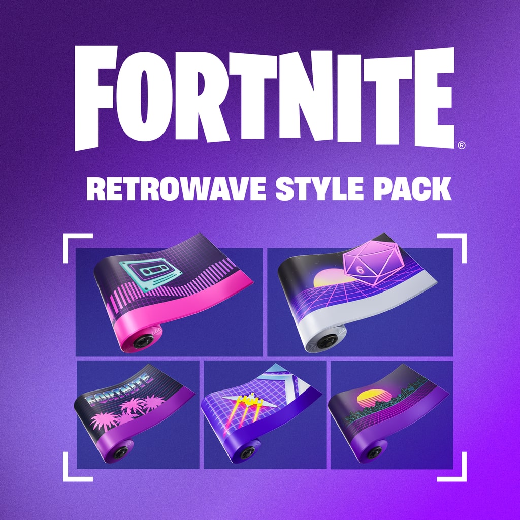 Fortnite - Retrowave Style Pack: Free for PS+ Subscribers