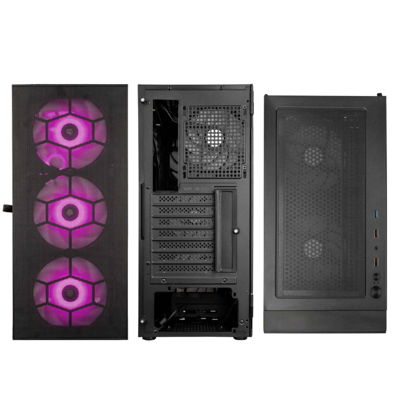 AMD Crossfire Gaming PC - Ryzen 5 9600X, RX 9070 XT, 32GB DDR5 RAM, 2TB SSD