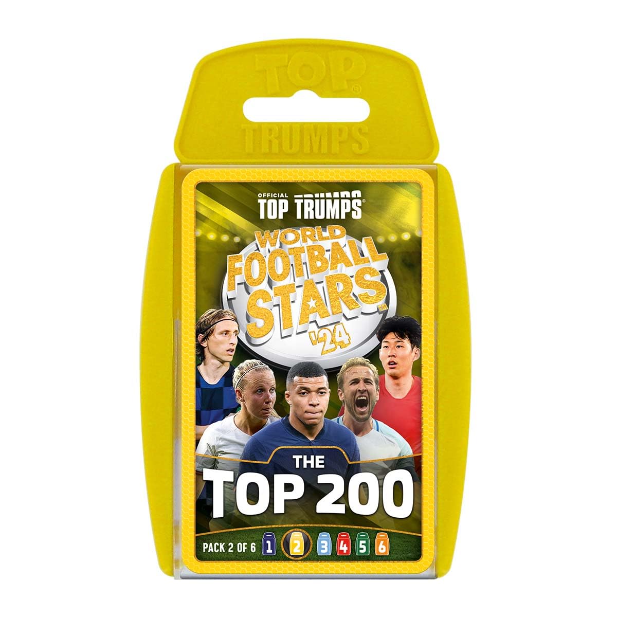 Top Trumps World Football Stars Top 200 Card Game Pack