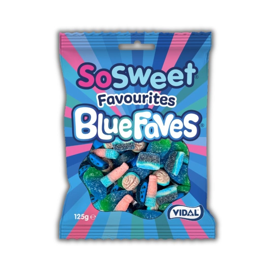 SoSweet - Favourites BlueFaves Sweets, 125g Bags