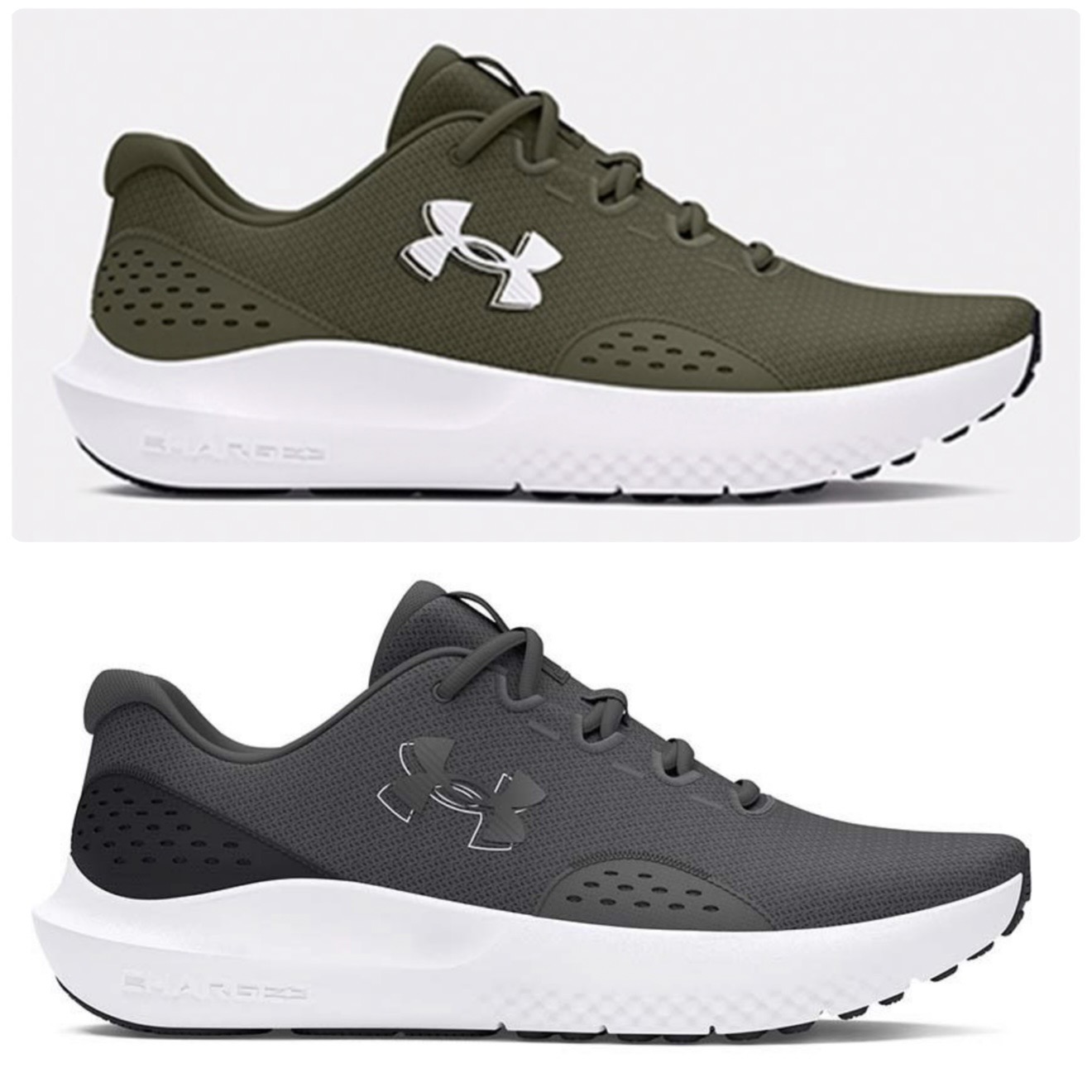 Under Armour Men's Surge 4 Running Shoes (3 Colours / Sizes 7-12) + Limited Time Free Delivery
