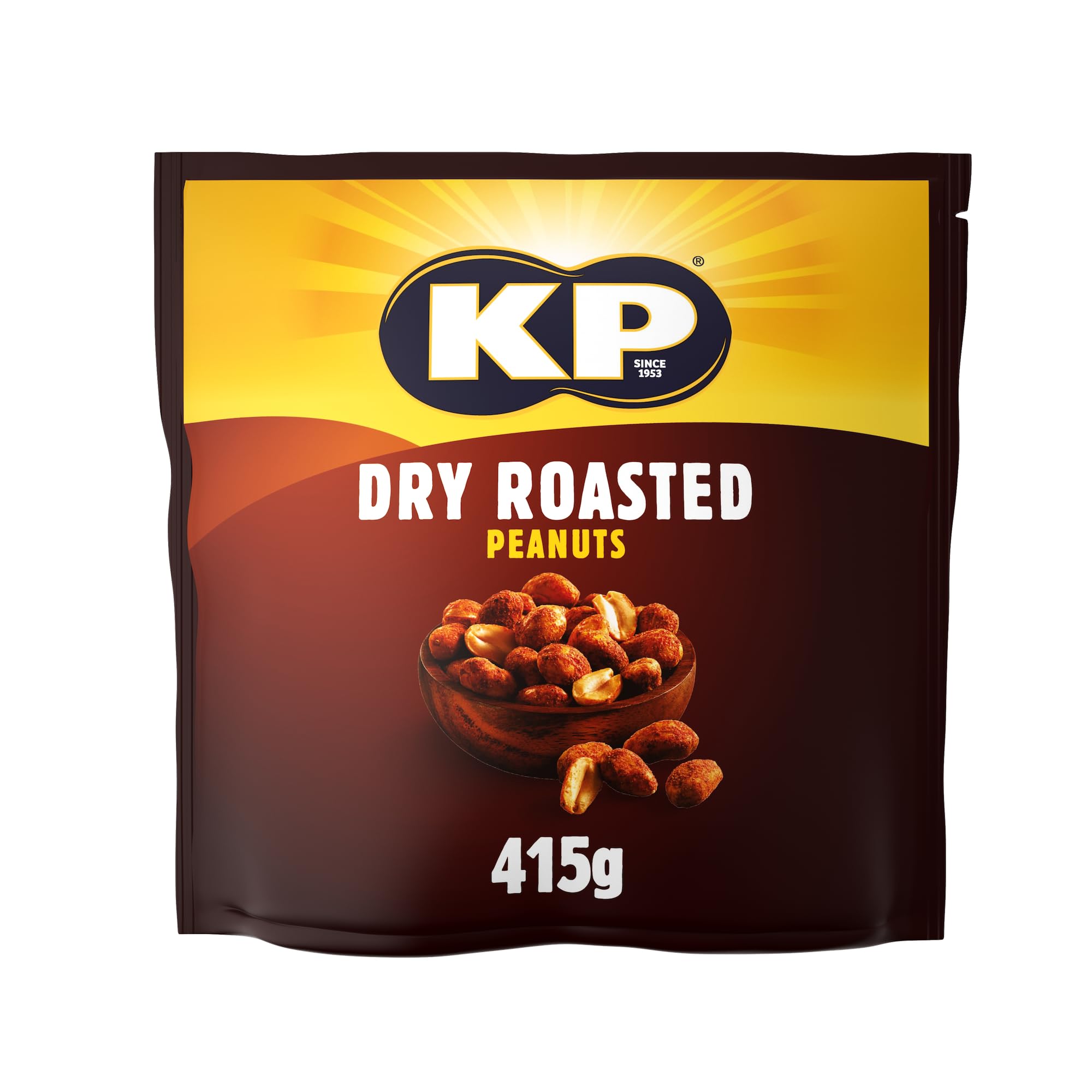 6 x KP Dry Roasted Peanuts 415g - Get 6 for the price of 4 (£10.08 max S&S)