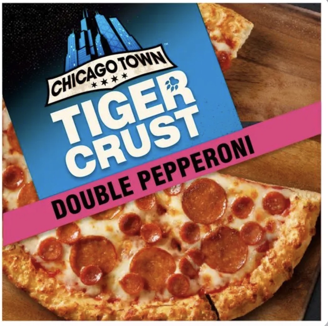 Chicago Town Tiger Crust Double Pepperoni Frozen Pizza 320g - Nectar Price