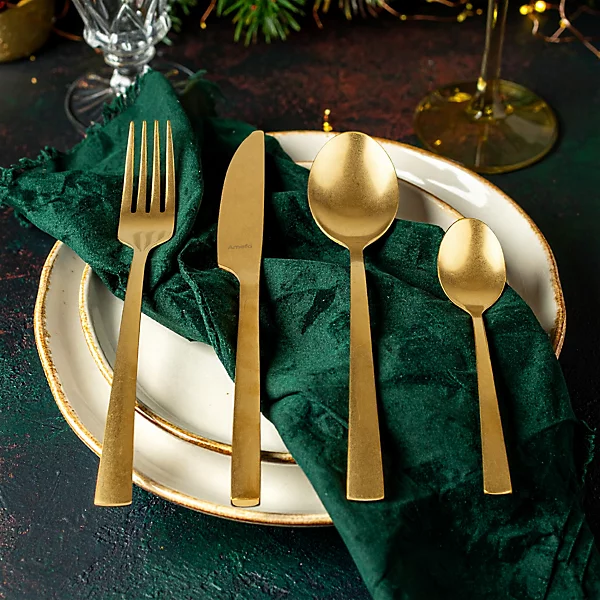 Candlelight Manille Metal 16 Piece Cutlery Set - Free ND C&C Only