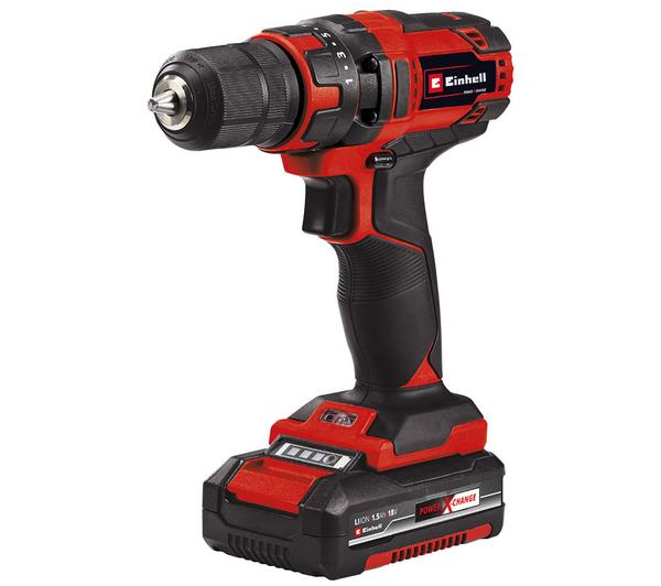 EINHELL TC-CD 18/35 Li Cordless Drill Driver with 1.5Ah Battery - Free C&C