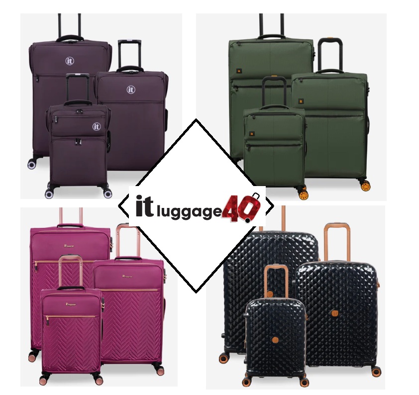 40% off 3 Piece Luggage Sets