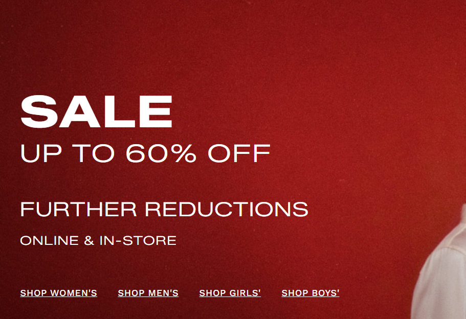 New lower Prices Now Up to 60% off Fashion Free Click and Collect to Store