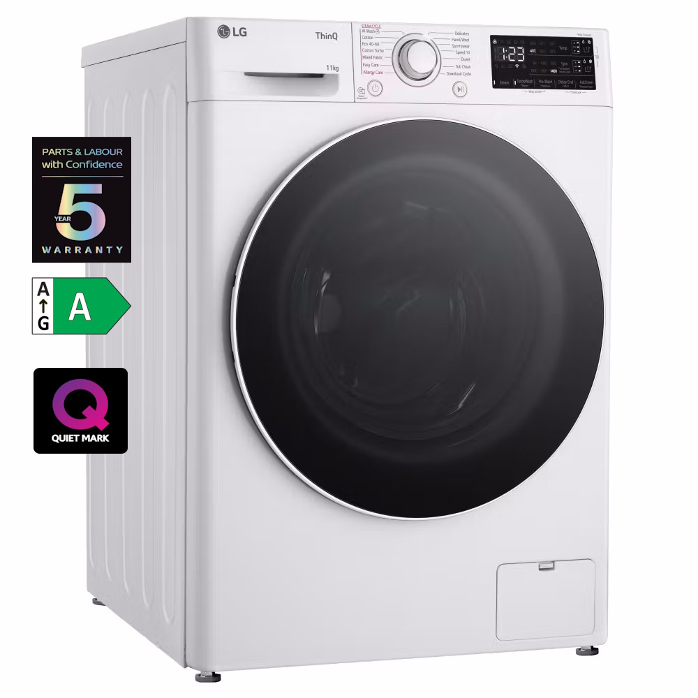 LG EZDispense 11kg 1400rpm AI DD Steam Washing Machine + 5 Year Warranty - W/Code via HealthServiceDiscounts + Free Delivery (Members)