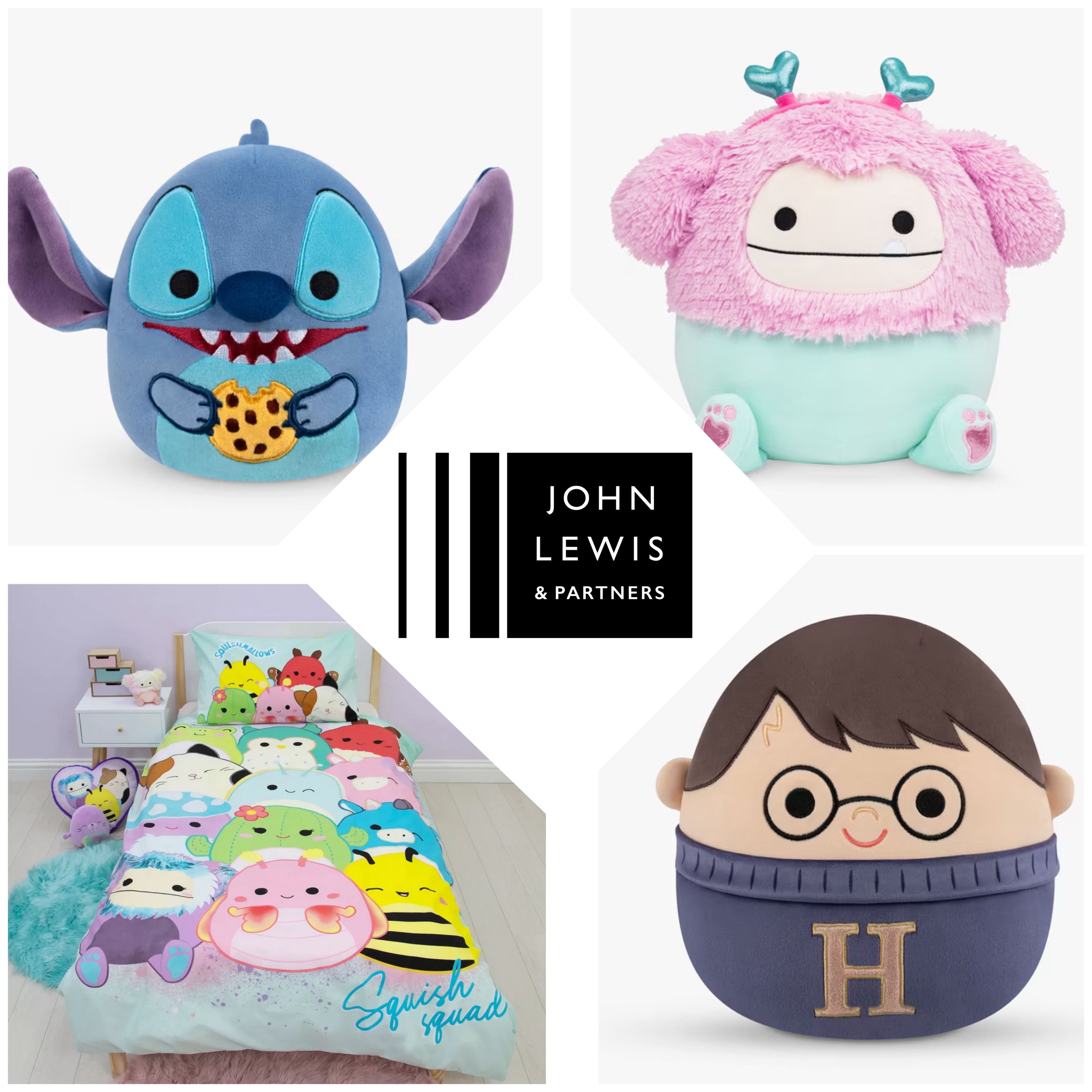 Now Up to 60% Off Squishmallows Sale (Many Lines From £3.59) Free Click & Collect Over £40