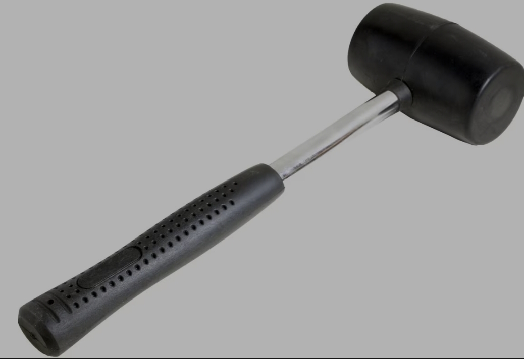 Halfords 12oz Rubber Mallet - Free C&C