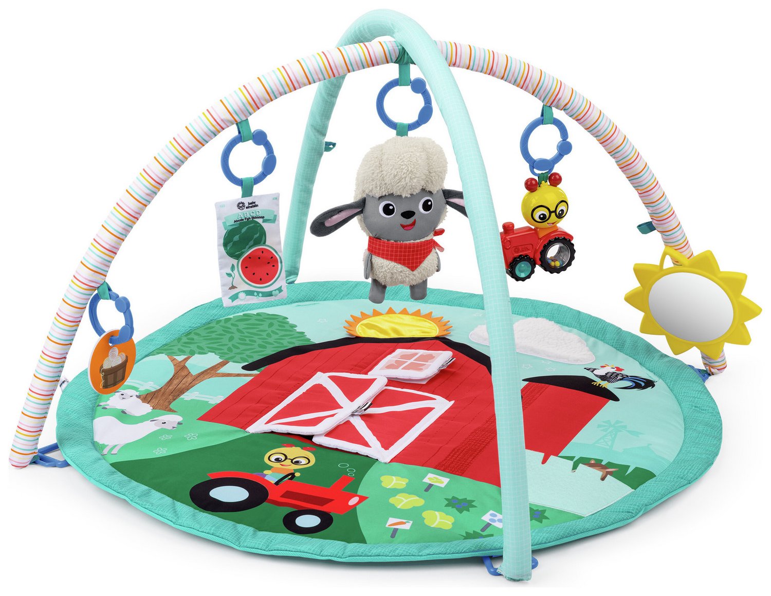 Baby Einstein Farm Explorers Happy Harvest Touch & Feel Activity Gym / Baby Einstein Farm Grow With Me Playmat and Gym £20 - Free C&C