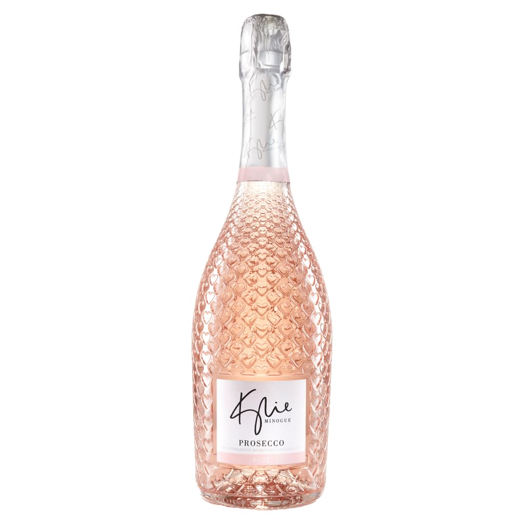 Kylie Minogue Prosecco Rosé, The Signature Range, 75cl, 11% ABV, 3 for £20