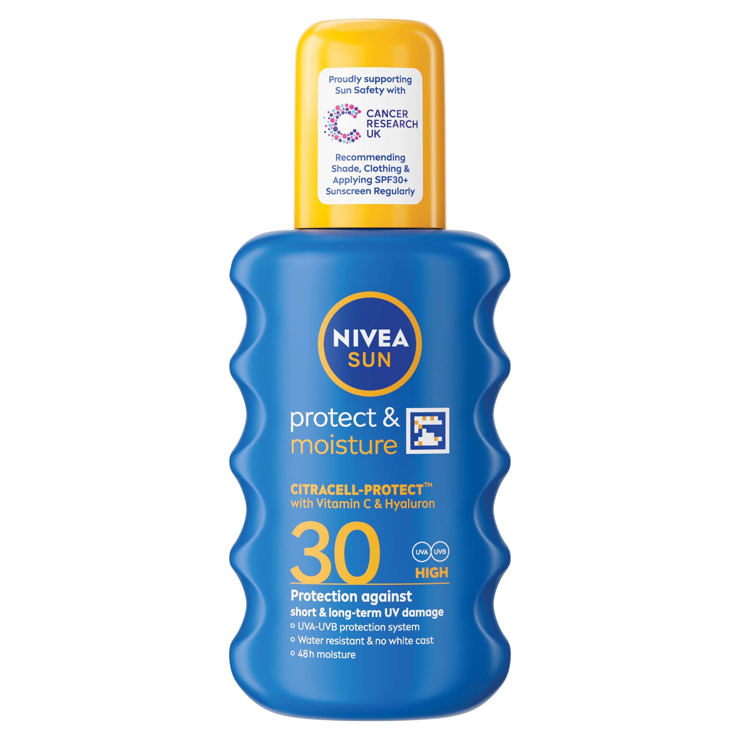2 x NIVEA Sun Protect & Moisture Sun Spray SPF 30+ or 50+ 200ml £4.76 With S&S