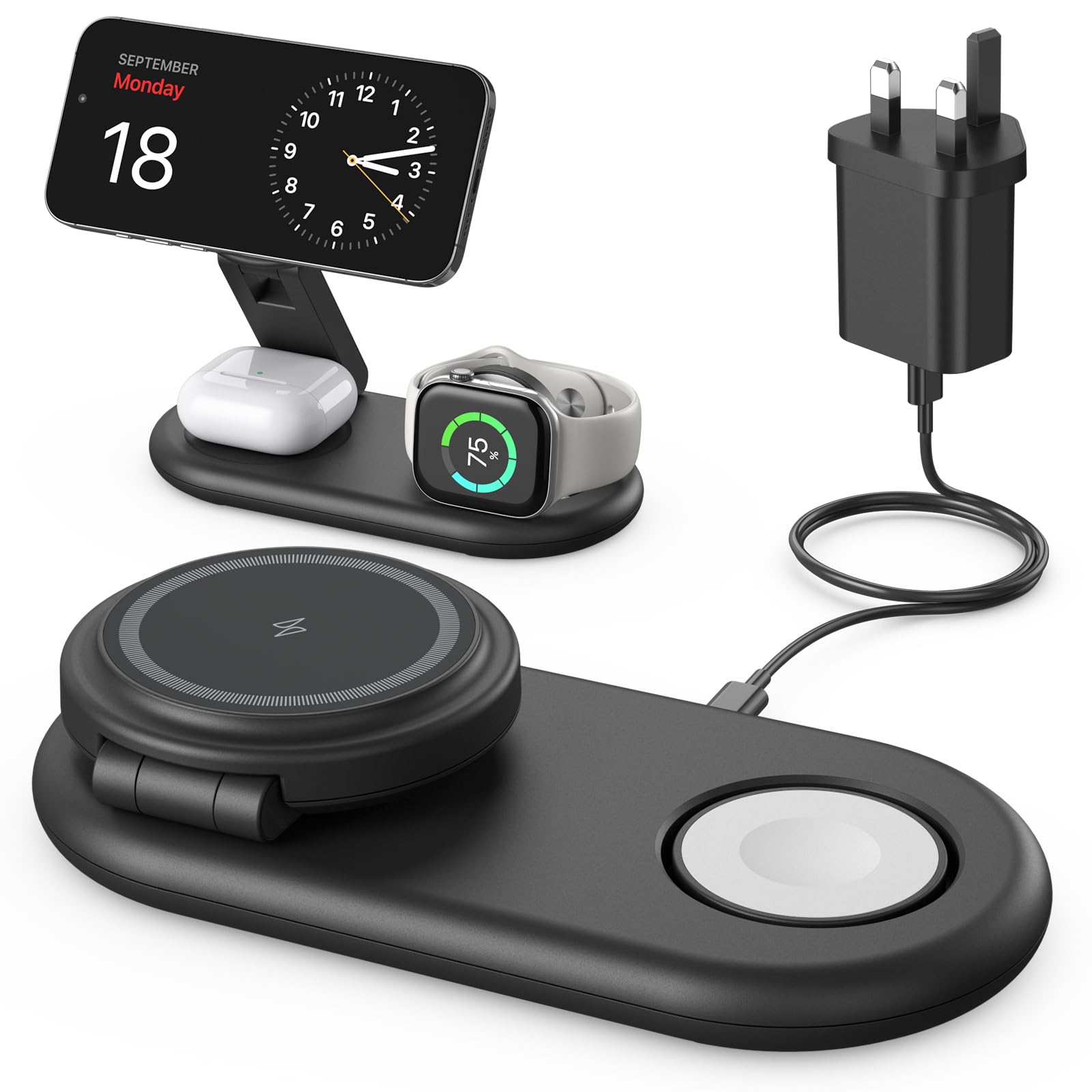 3 in 1 Wireless Charging Station with voucher sold by SAMANTHA SARAH LIMITED FBA