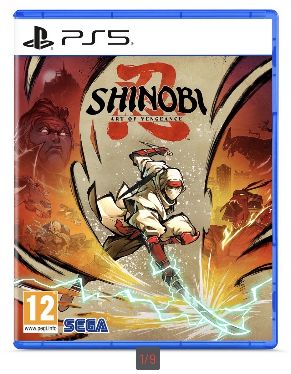 Shinobi: Art of Vengeance - PS5 (Free C&C)